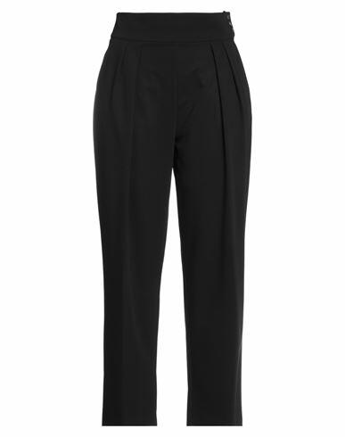 Silvian Heach Woman Pants Black Polyester, Viscose, Elastane Cover