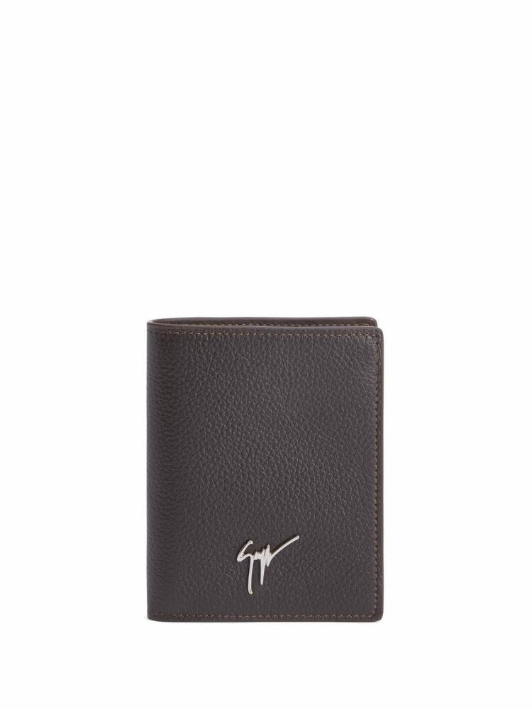 Giuseppe Zanotti Albert leather wallet - Brown Cover