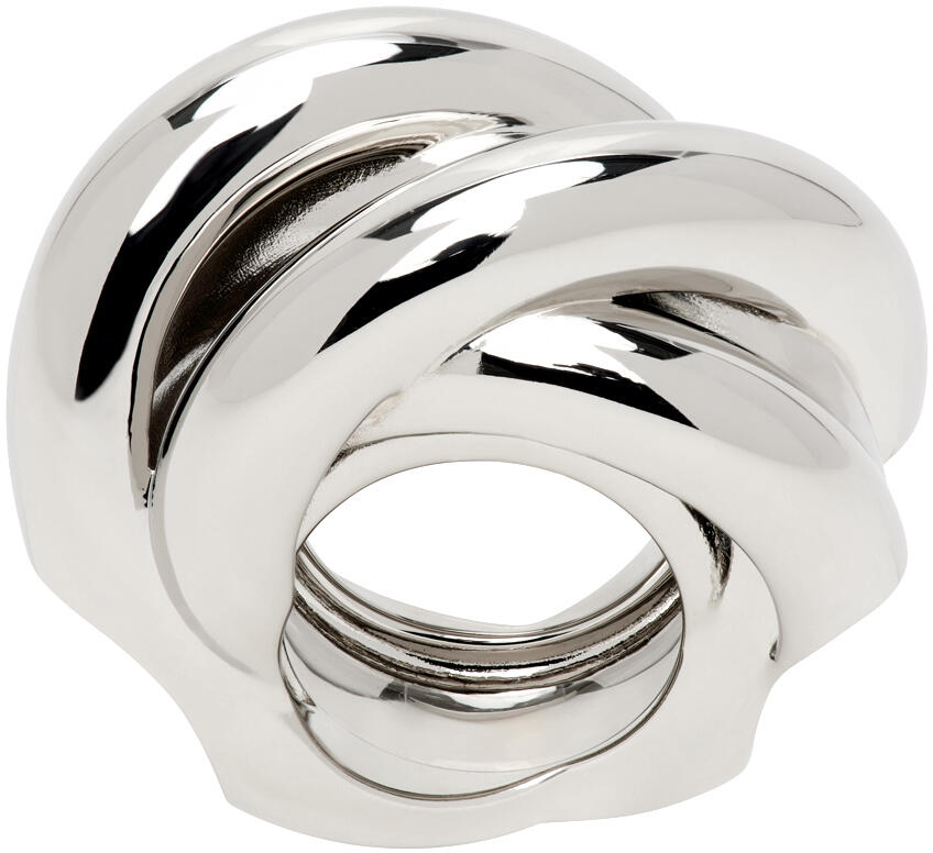 Balenciaga Silver Saturne Ring Cover