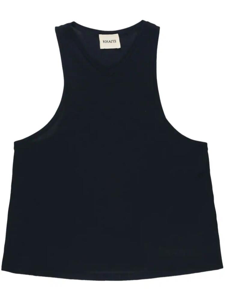 KHAITE Netta tank top - Black Cover