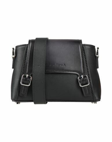 Santoni Man Cross-body bag Black Leather Cover