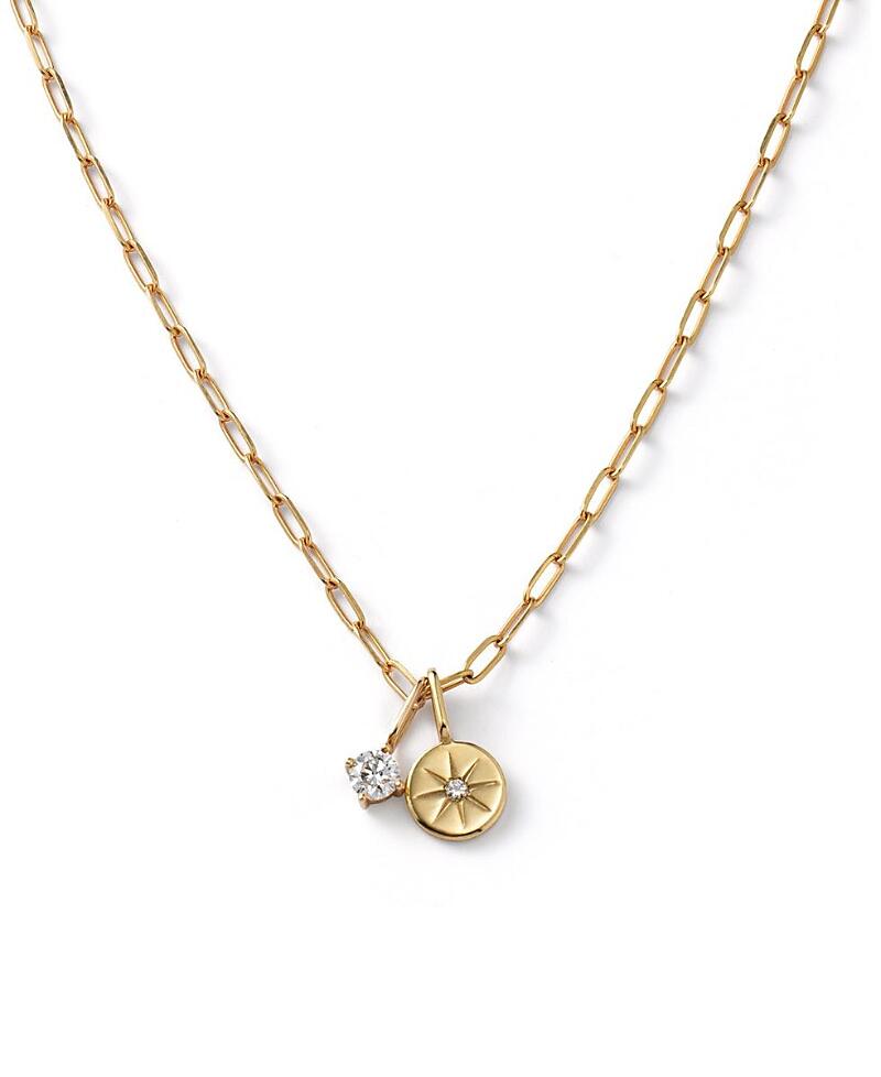 Ana Luisa 10K Gold Lab Grown Diamond Star Necklace Cover