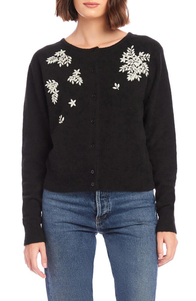 FIFTEEN TWENTY Embellished Cardigan in Black Cover