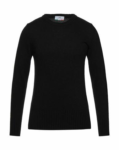 Giulio Corsari Man Sweater Black Wool, Viscose, Polyamide, Cashmere Cover