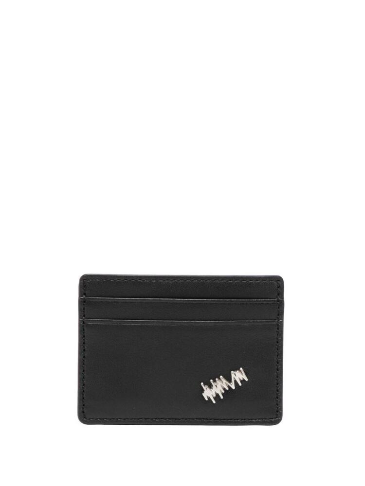 Ader Error Kadia leather cardholder - Black Cover