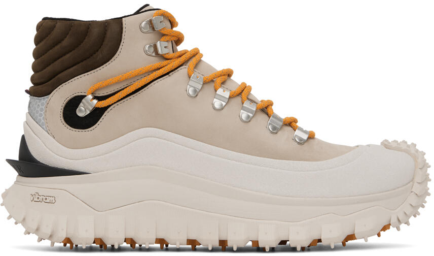 Moncler Beige Trailgrip GTX High Sneakers Cover