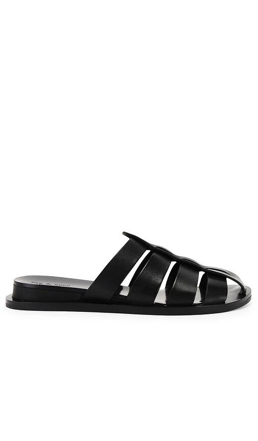 Rag & Bone Beau Fisherman Slide in Black Cover