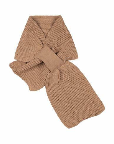 Grey Daniele Alessandrini Man Scarf Camel Wool Cover