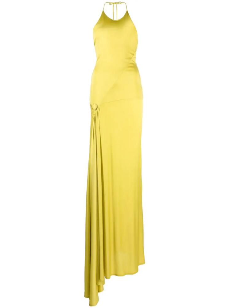 V:PM ATELIER Lemon halterneck sleeveless gown - Yellow Cover