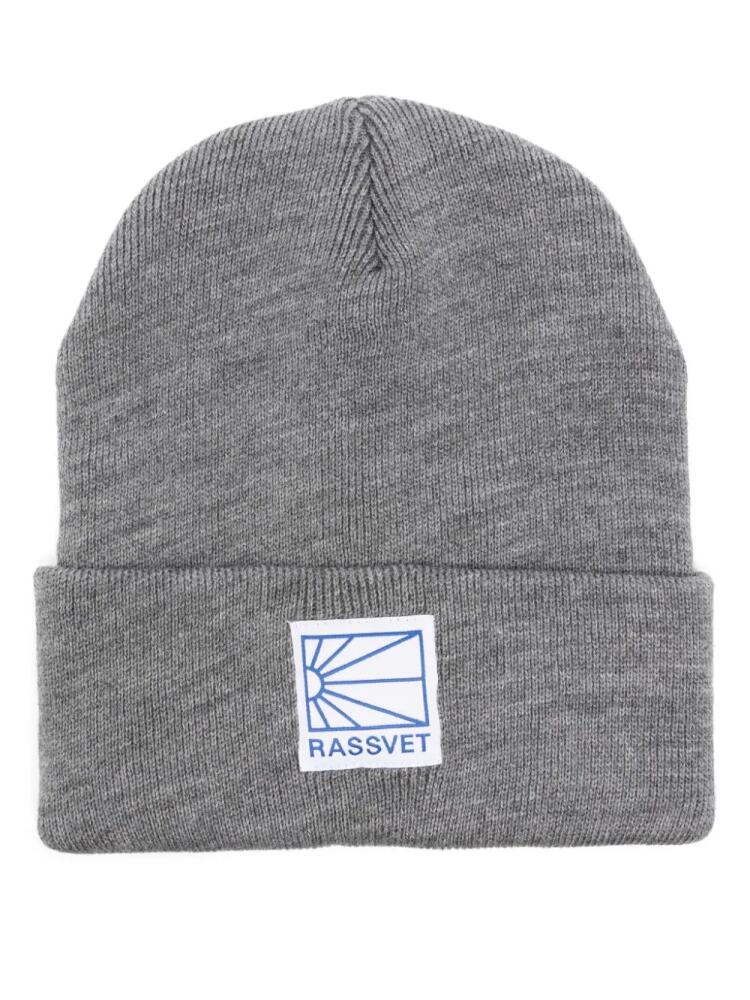 RASSVET logo-patch beanie - Grey Cover