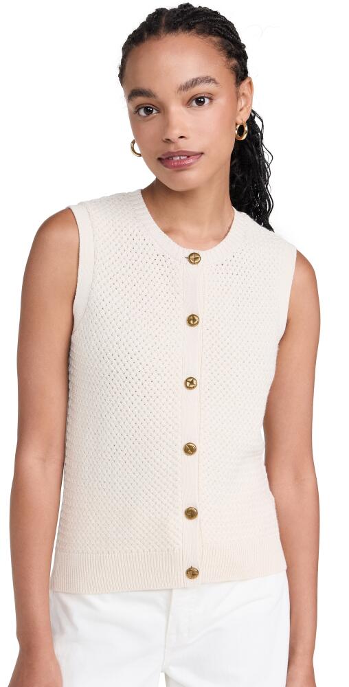 rag & bone Jax Sleeveless Cardigan Turtledove Cover