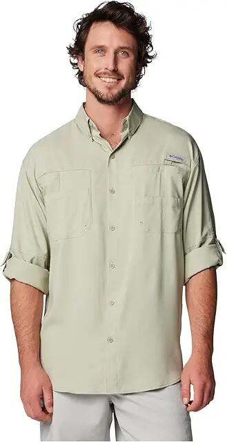 Columbia Tamiami II L/S (Smokey Sage) Men's Long Sleeve Button Up Cover