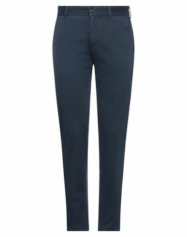 Belstaff Man Pants Blue Cotton, Elastane Cover