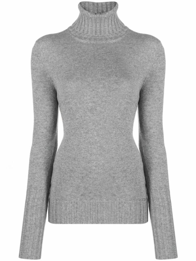 Kiton roll-neck cashmere jumper - Grey Cover