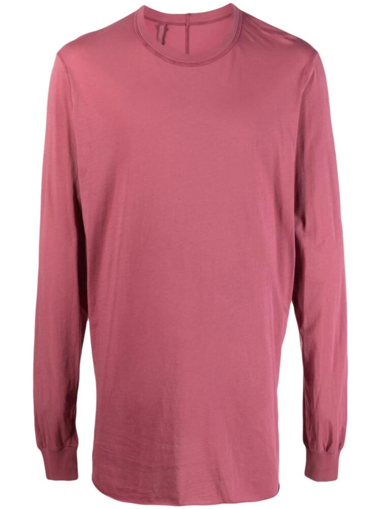 11 By Boris Bidjan Saberi long-sleeve cotton T-shirt - Pink Cover