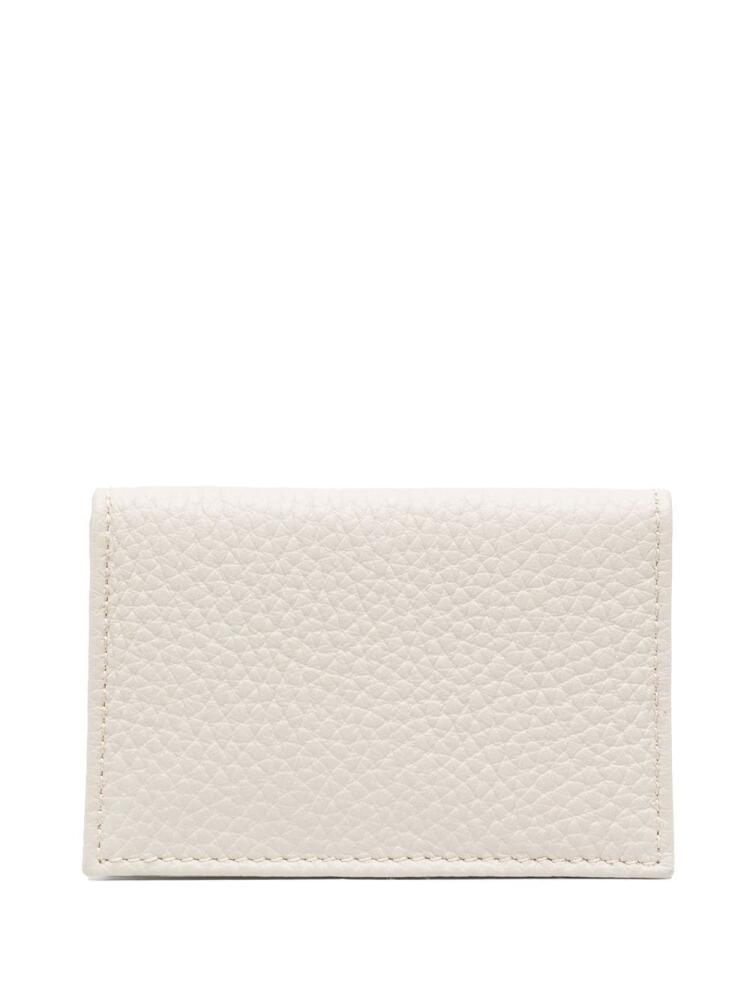 Eleventy bi-fold leather cardholder - Neutrals Cover