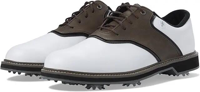 FootJoy FJ Originals Golf Shoes - Previous Season Style (White/Brown) Men's Shoes Cover