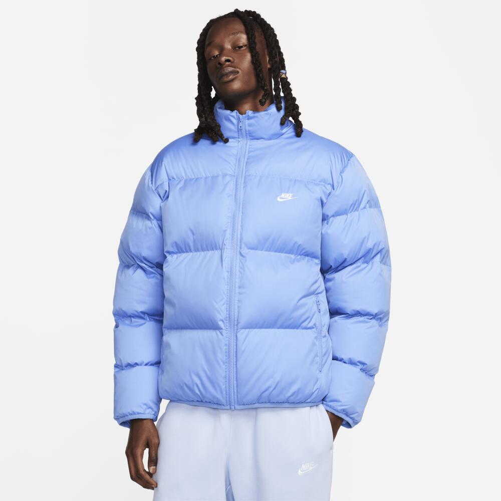 Men's Nike Sportswear Club Puffer Jacket in Blue Cover