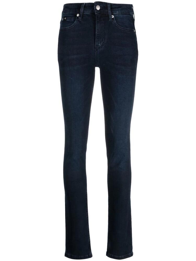 Calvin Klein Jeans mid-rise skinny jeans - Blue Cover