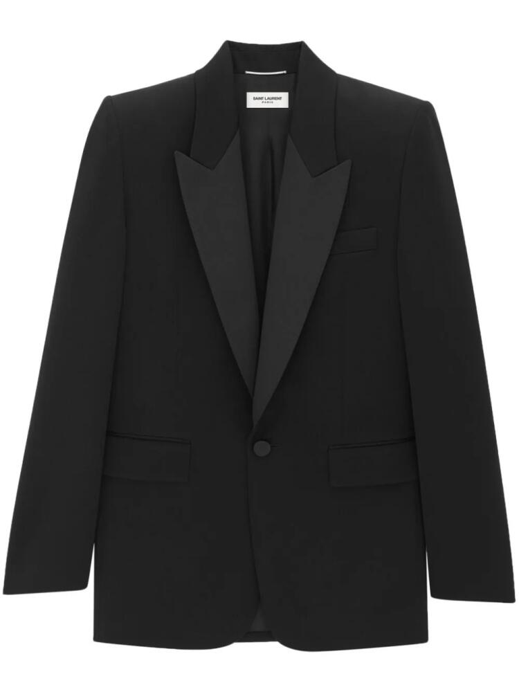 Saint Laurent wool blazer - Black Cover