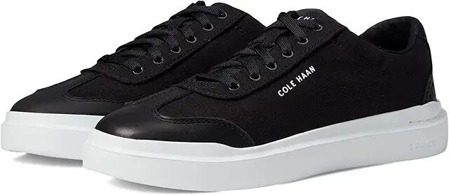 Cole Haan Grandpro Rally Canvas T-Toe (Black/Optic White) Women's Shoes Cover