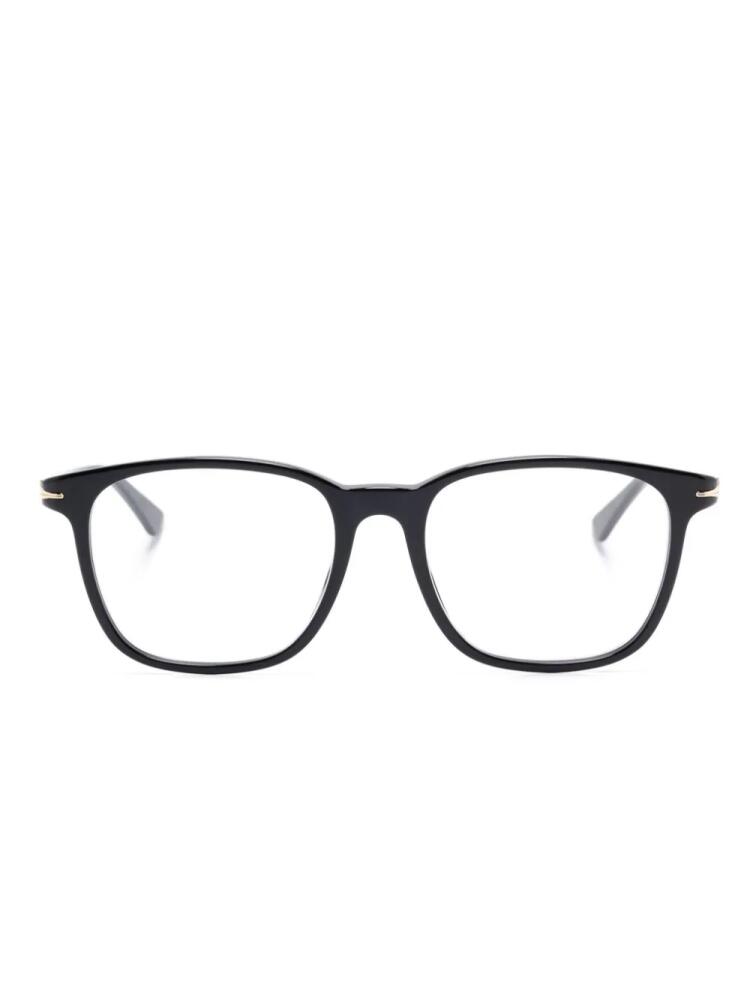 Montblanc square-frame glasses - Black Cover