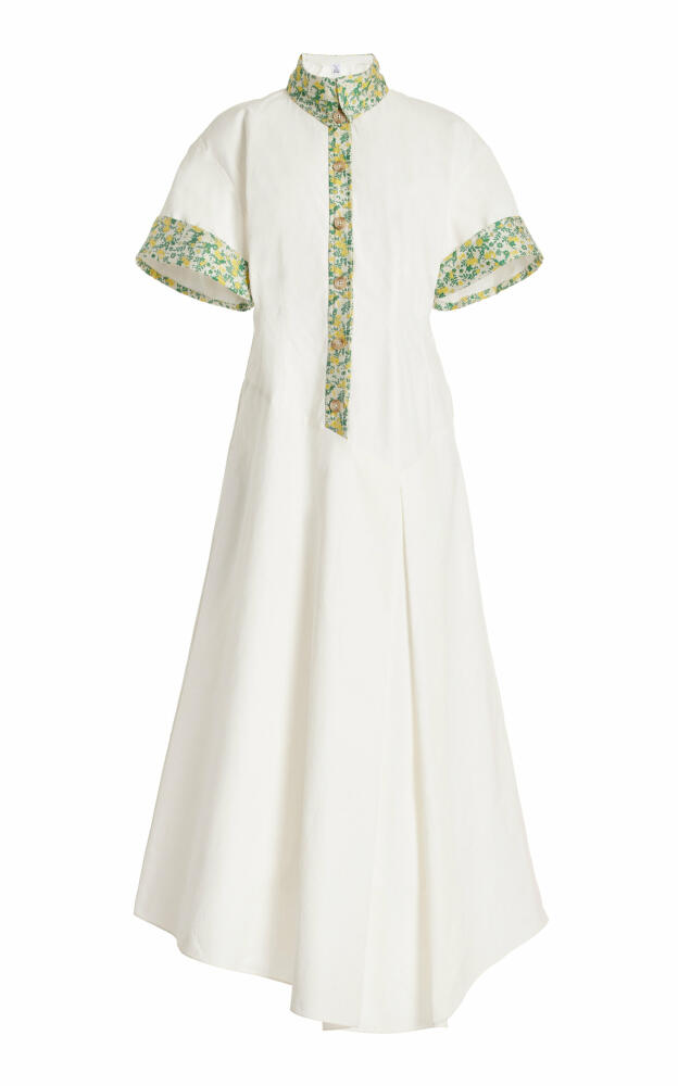 Rosie Assoulin - Hippy Cotton Maxi Dress - White Cover