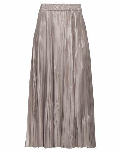 Seventy Sergio Tegon Woman Midi skirt Dove grey Polyester Cover