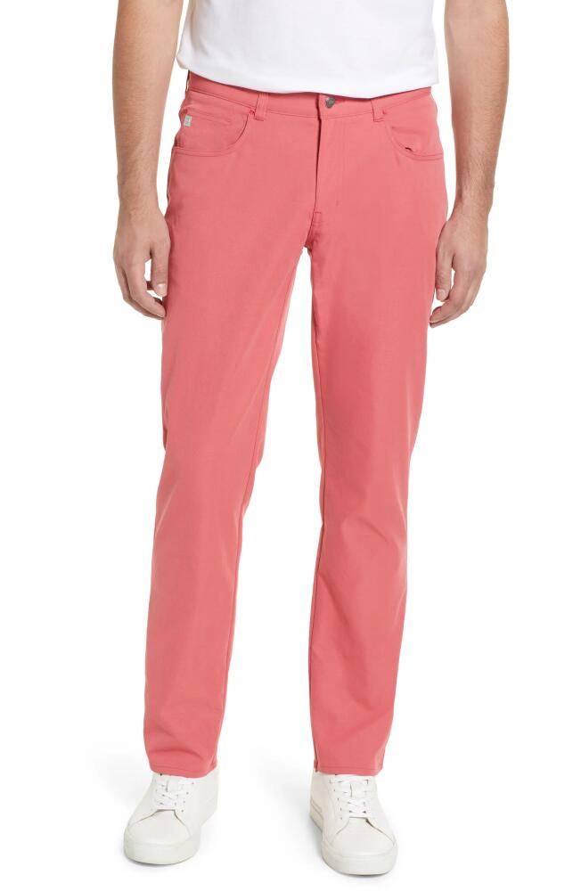 Peter Millar Regular Fit Performance Pants in Cape Red Cover