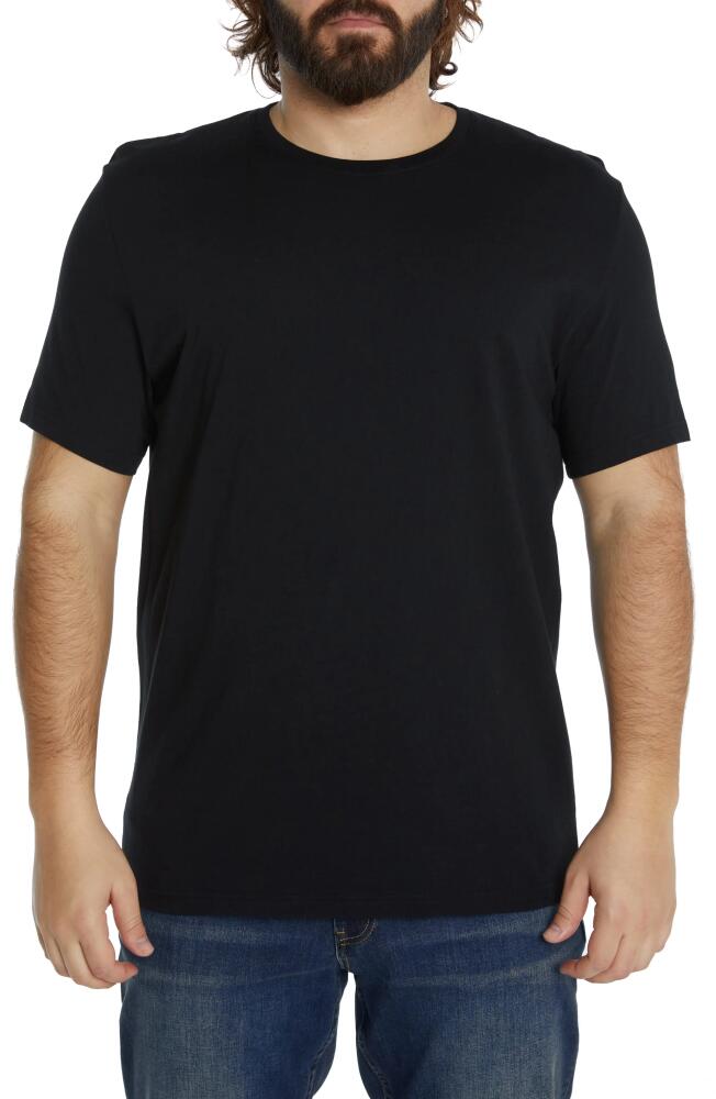 Johnny Bigg Essential Crewneck T-Shirt in Black Cover