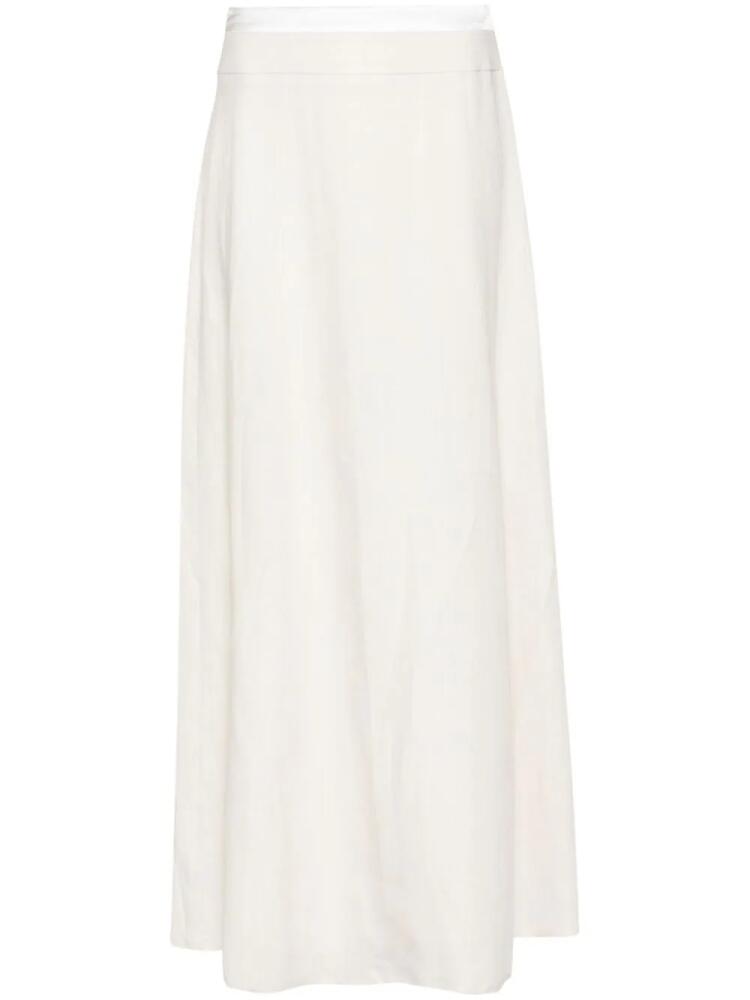 Peserico linen maxi skirt - Neutrals Cover