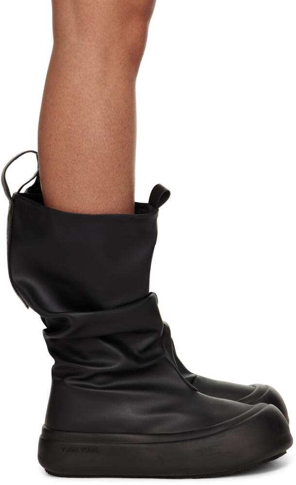 YUME YUME Black Low Fisherman Boots Cover