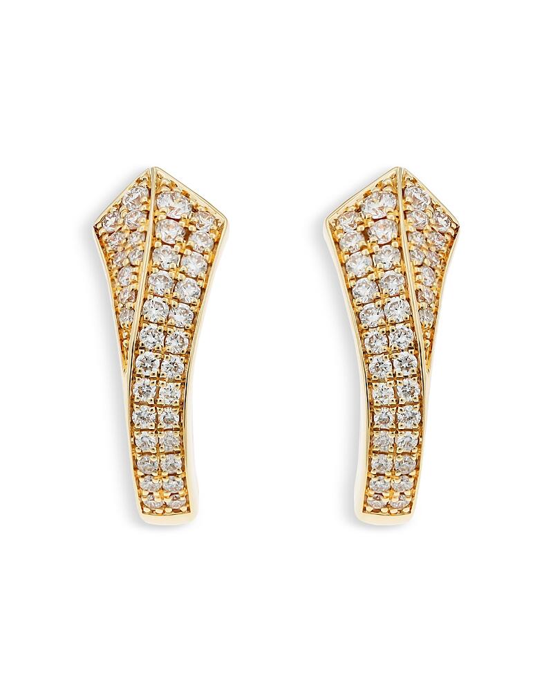 Alberto Milani 18K Yellow Gold Via Fiori Chiari Diamond Earrings, 0.82 ct. t. w. - Exclusive, Italy Campaign Cover