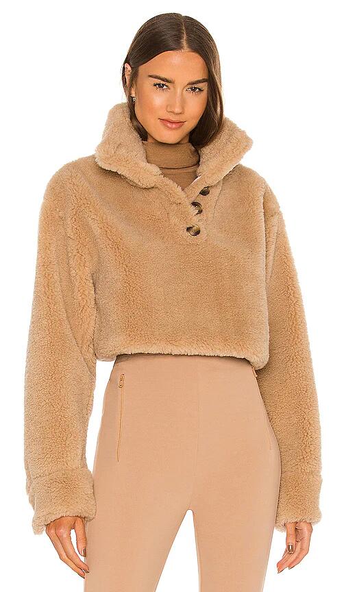 L'Academie Mia Pullover in Tan Cover