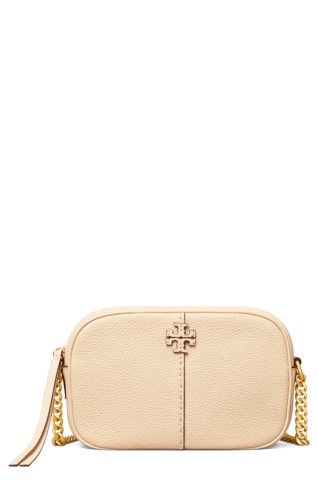 Tory Burch McGraw Leather Camera Bag in Brie Cover