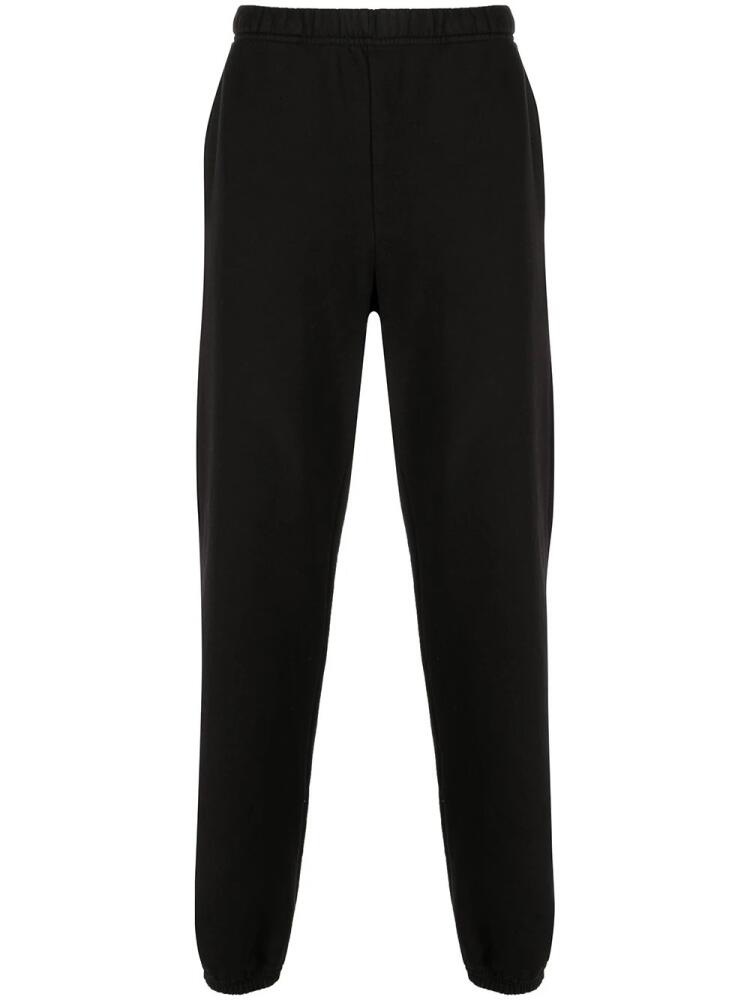 Les Tien straight-leg cotton sweatpants - Black Cover