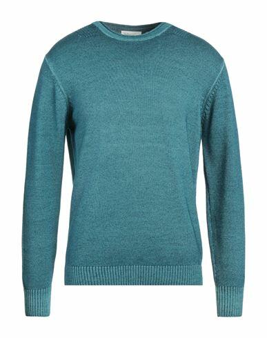 Diktat Man Sweater Deep jade Wool Cover