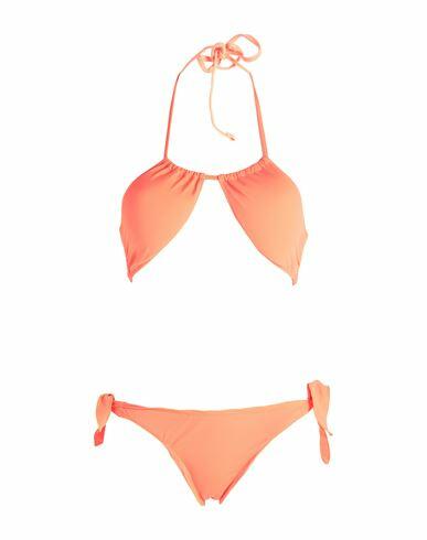 4giveness Woman Bikini Orange Polyamide, Elastane Cover