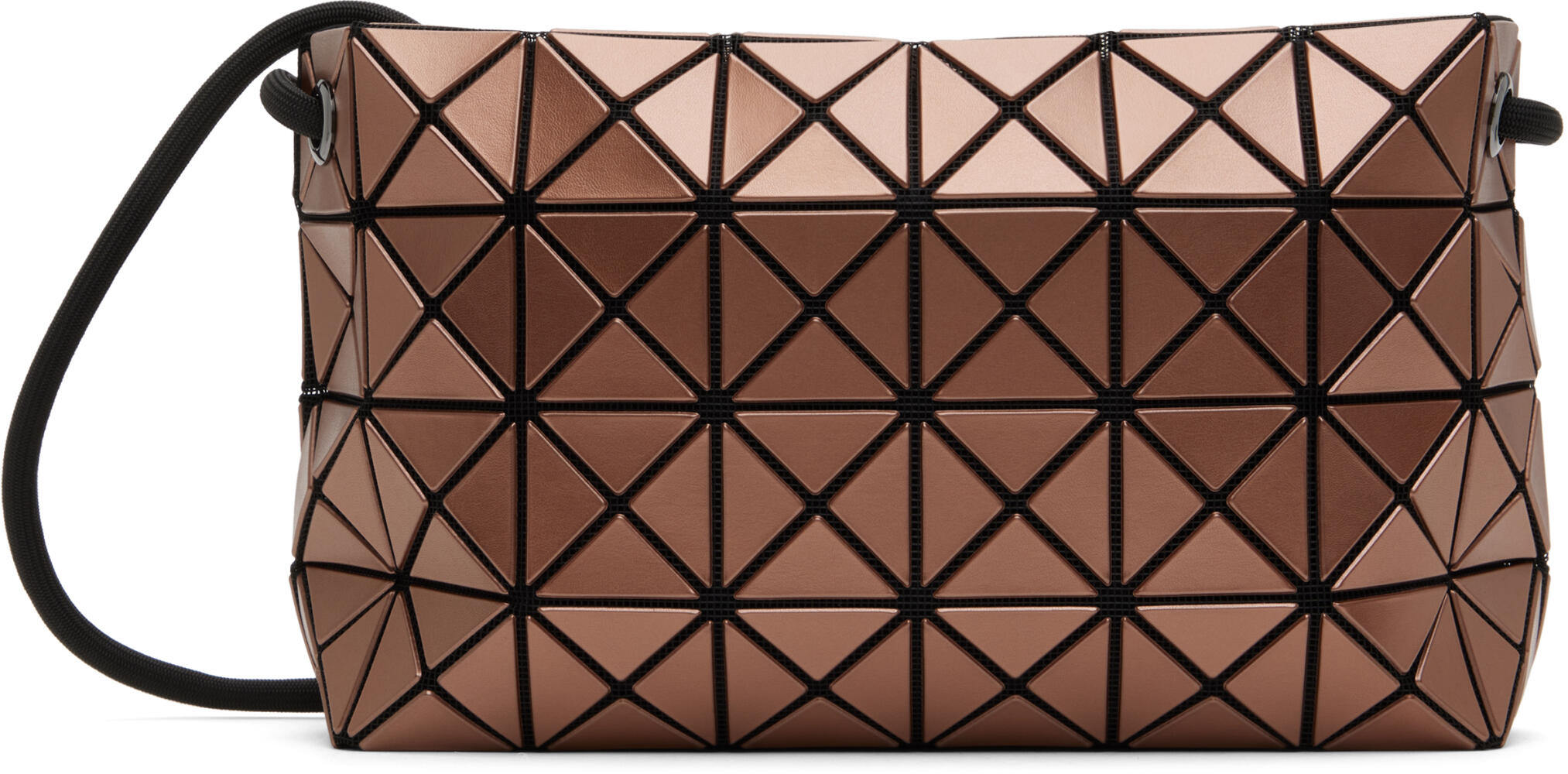 BAO BAO ISSEY MIYAKE Brown Loop Metallic Shoulder Bag Cover