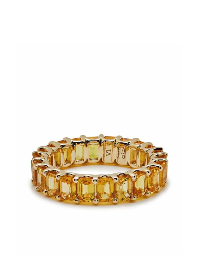 Jewels Aficionado 18kt yellow gold sapphire ring Cover