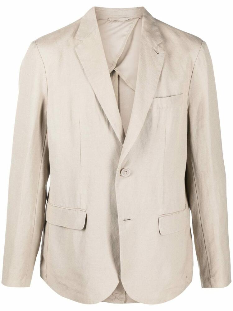 Armani Exchange single-breasted blazer - Neutrals Cover