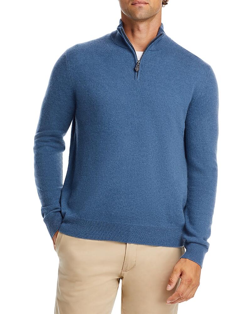 The Men's Store at Bloomingdale's Bering Sea Cashmere Half-Zip Sweater - Exclusive Cover