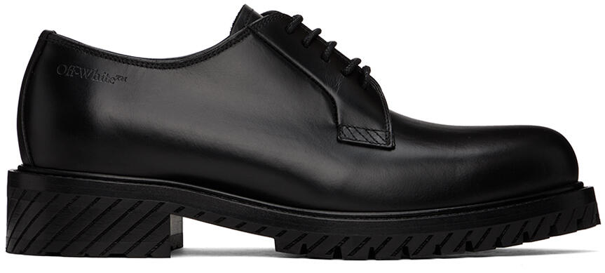 Off-White Black Military Derbys Cover