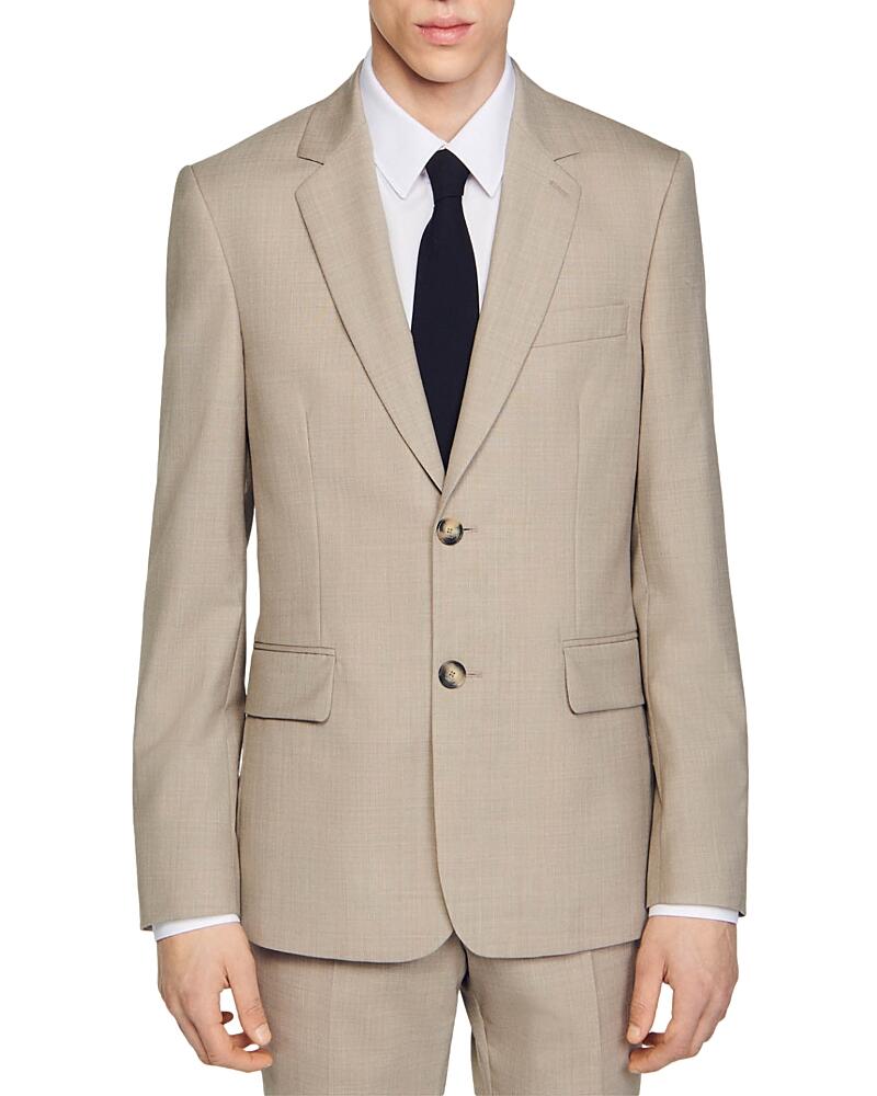 Sandro Slim Fit Suit Jacket Cover