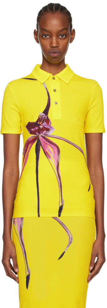 Louisa Ballou Yellow Graphic Polo Cover