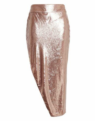 Michelle Mason Woman Midi skirt Pastel pink Polyester Cover