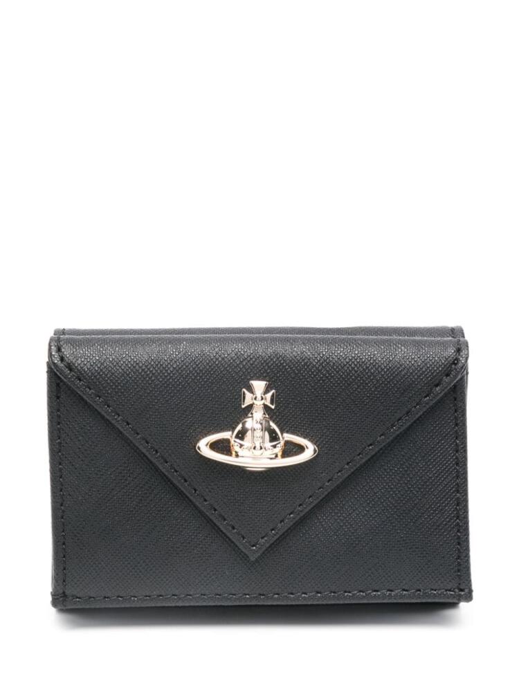 Vivienne Westwood Orb-plaque wallet - Black Cover