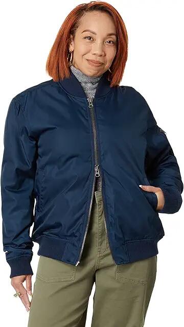 LABEL Go-To Bomber Jacket (Navy) Women's Clothing Cover