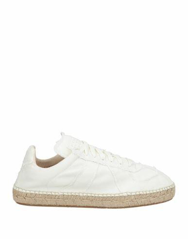 Maison Margiela Man Espadrilles White Textile fibers Cover