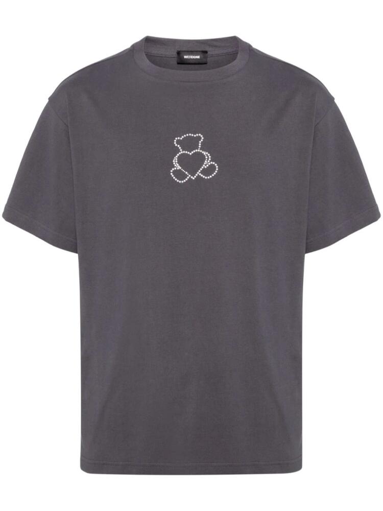 We11done Pearl bear t-shirt - Grey Cover